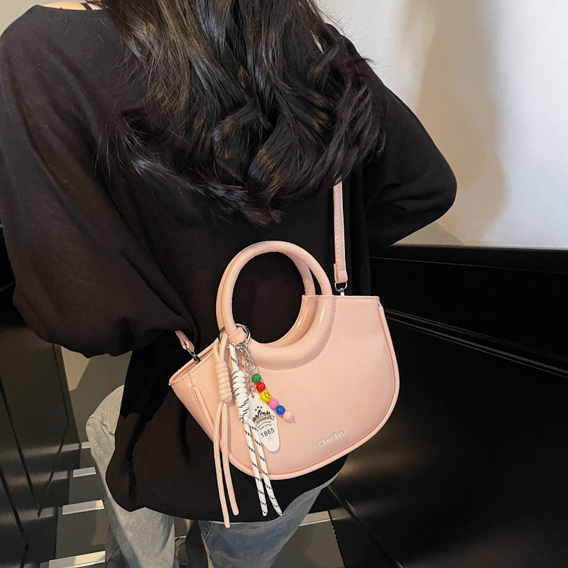 Korean Niche Hand-Held Vegetable Basket Small Women's 2025 New Trendy And Fashionable Bucket Versatile Ins Crossbody Bag Fashion Shoulder Bags