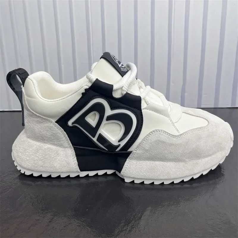 Mens Sneakers 2025 New Trend Personali Casual Shoes Chunky Lace Up Running Shoes Luxury Vcanize Footwear Tenis Mascino Z250319