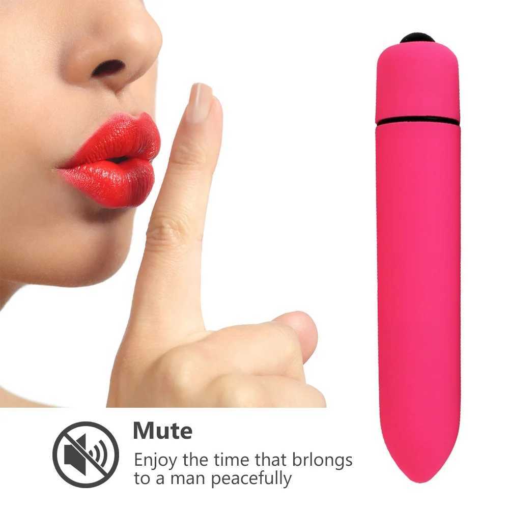 10 Speed Mini Bullet Vibration Adult Female Dildo Clit Stimulation Sex Toy Vibrating Jump G Spot Vagina Vibrator For Women W250319