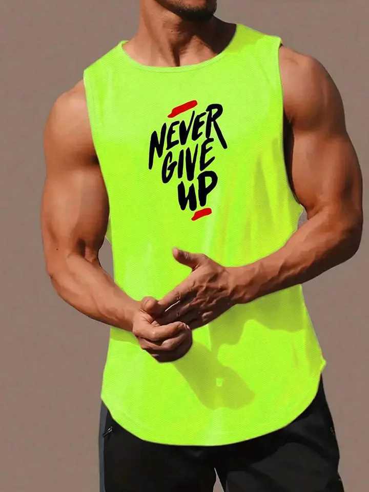 Summer Daily Exercise Mens Tank Top Outdoor Sports Running Fitness Mens Sleeveless T-shirt City Street Mens Tank Top 3D PrintingT250318