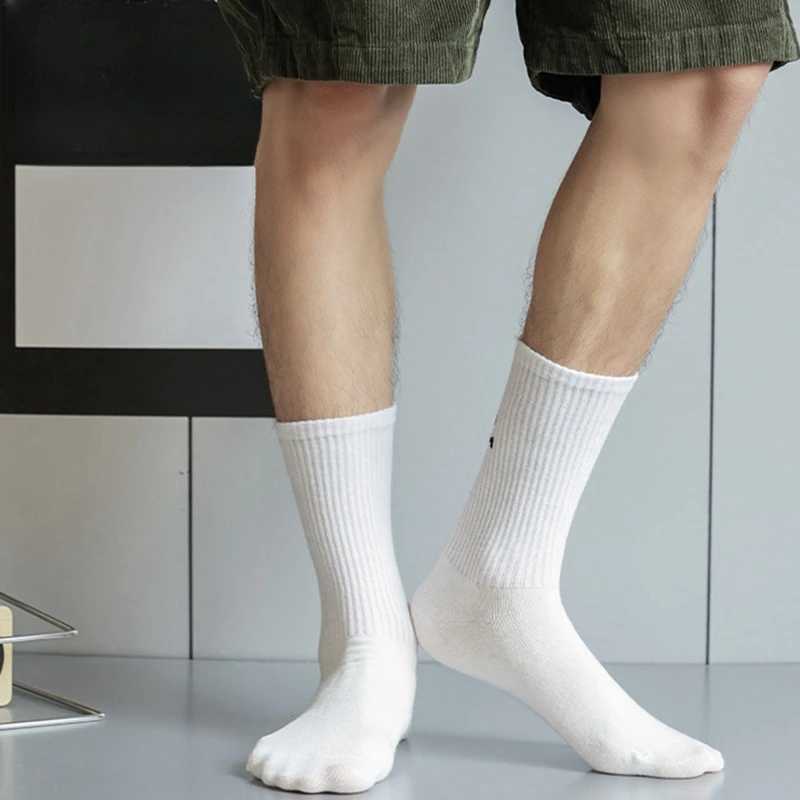 5 pairs of mens multi-color crew socks with skull patterns personalized novel fun moisturizing ideal gift for boyfriends X250319