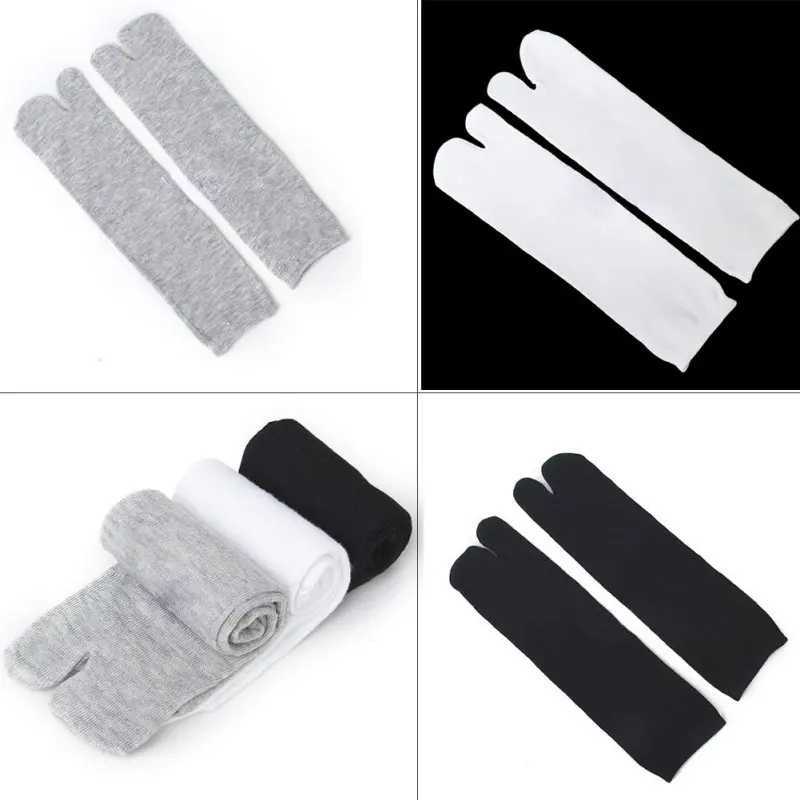 3 Pairs Japanese Unisex Fiber Two Finger Socks Flip Flop Sandals Split Toe Tabi Geta Socks X250319