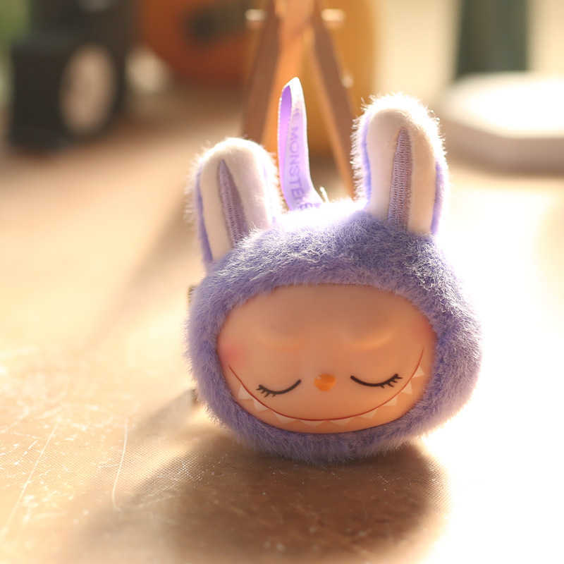 Keychains Lanyards celebrity Cute and Vinyl Cloth Small Pendant Plush Toy Doll Cartoon Bag Hanging Decoration Keychain H250318