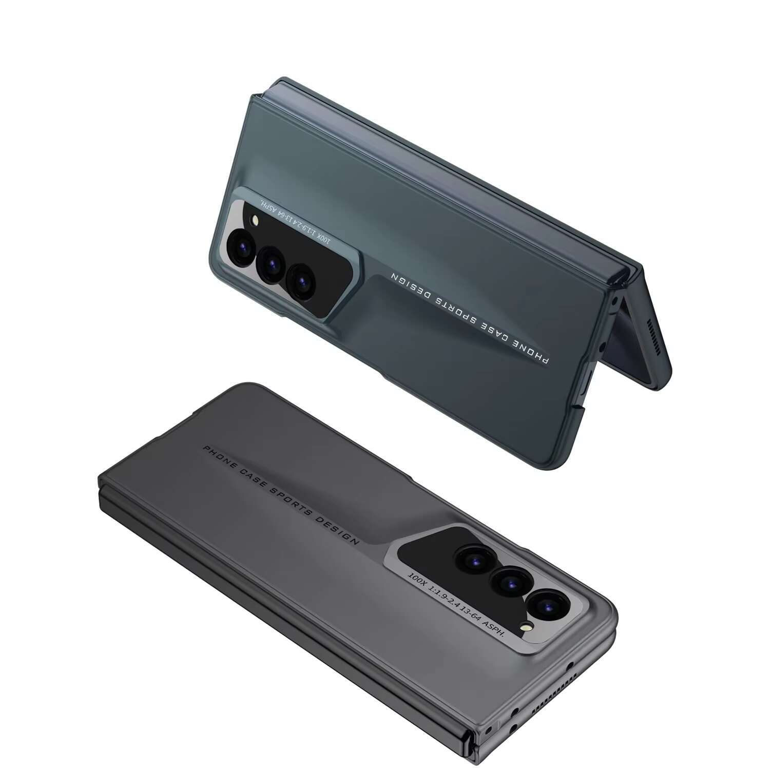 Fashion Cover Blade Super Thin Case for Samsung Galaxy Z Fold 6 5 Screen with Film Protection