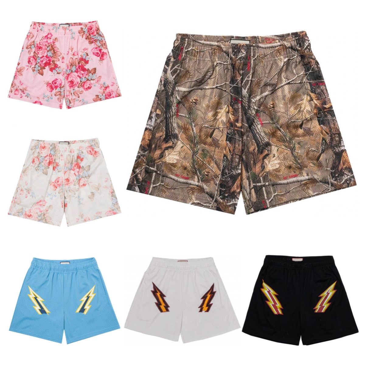 Designer Y2k Sweatpants Haruku Letter Oversize Hip Hop Mens Sports Street Style Knee Length Shorts Size S-5XL