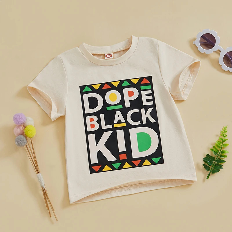 Children s Unisex Short Sleeve T-Shirts with Stylish Round Neck and Fun Graphic Prints - Kids Fashion Tops for Boys and Girls 250319
