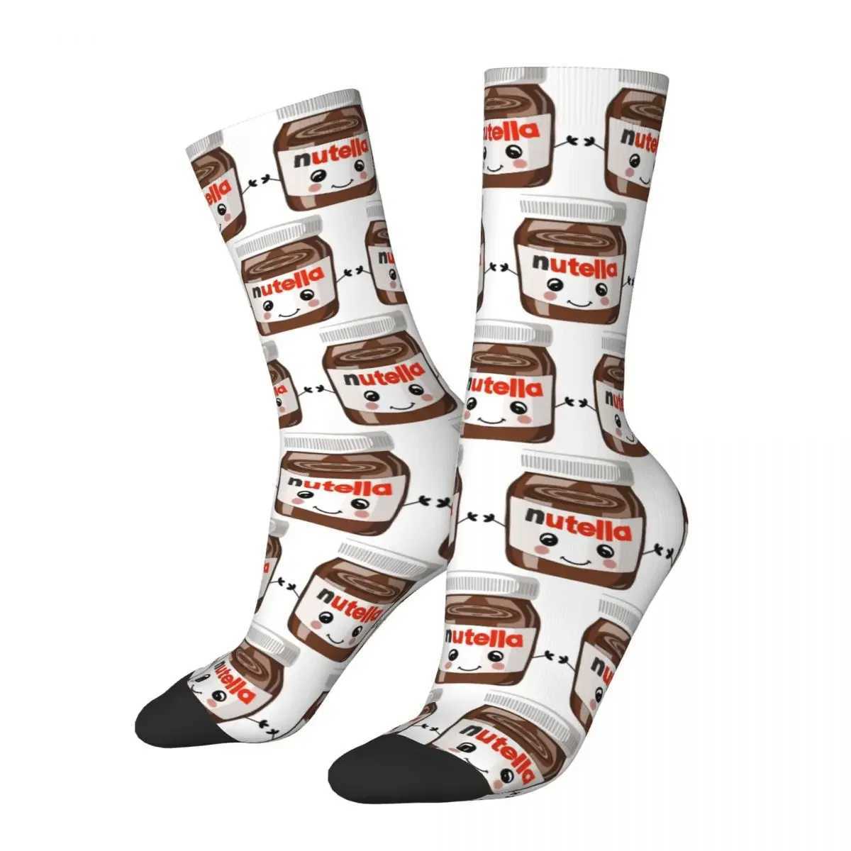 Nutella Cutie Socks Harajuku Super Soft Socks Four Seasons Mens Gift Accessories X250319