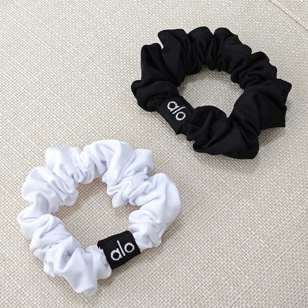 Hair Rubber Bands Headband Solid Color French Medium Hair Tie Rubber Band Fat Intestine H250318