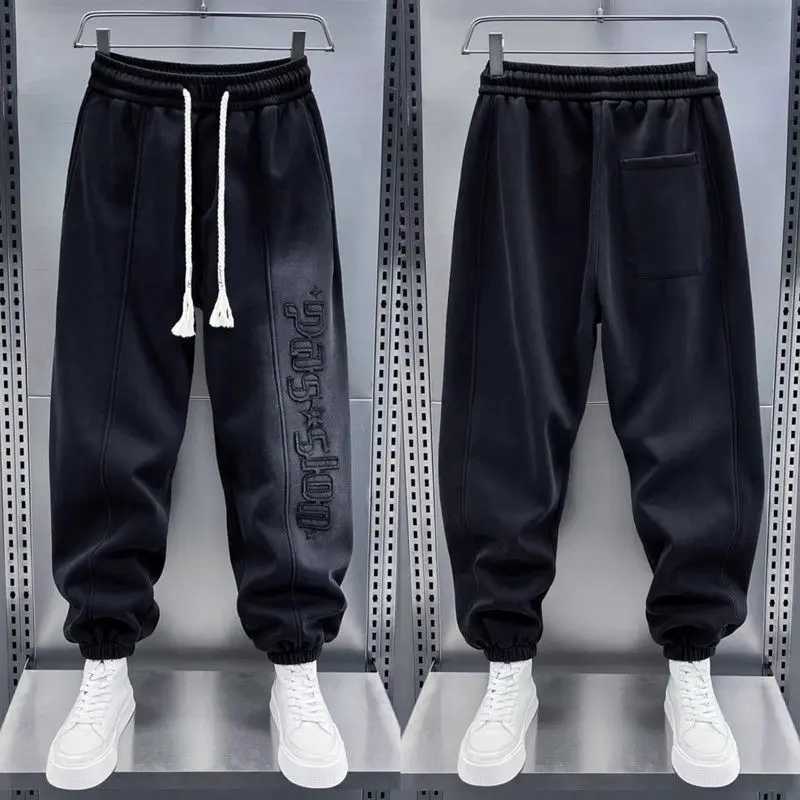 Spring Trendy Brand New Casual Pants Mens Ties Sports Sweatpants Loose and Versatile Teen Harem Pants X250319