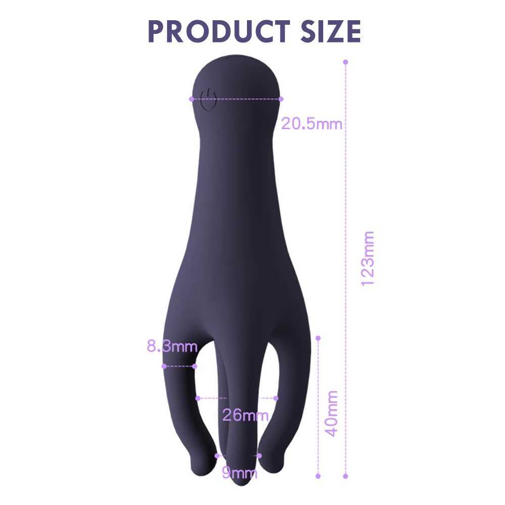 Masturbator for Men Glans TrainerGlans vibrator penis massage stimulator endurance training toyXJ250319