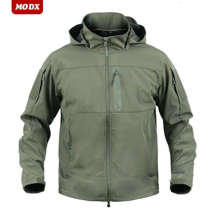 Spring Tactical Shark Soft Shell Charge Jacket Men Outdoor Hiking Waterproof Training Clothes Windproof Casual Camouflage Suit