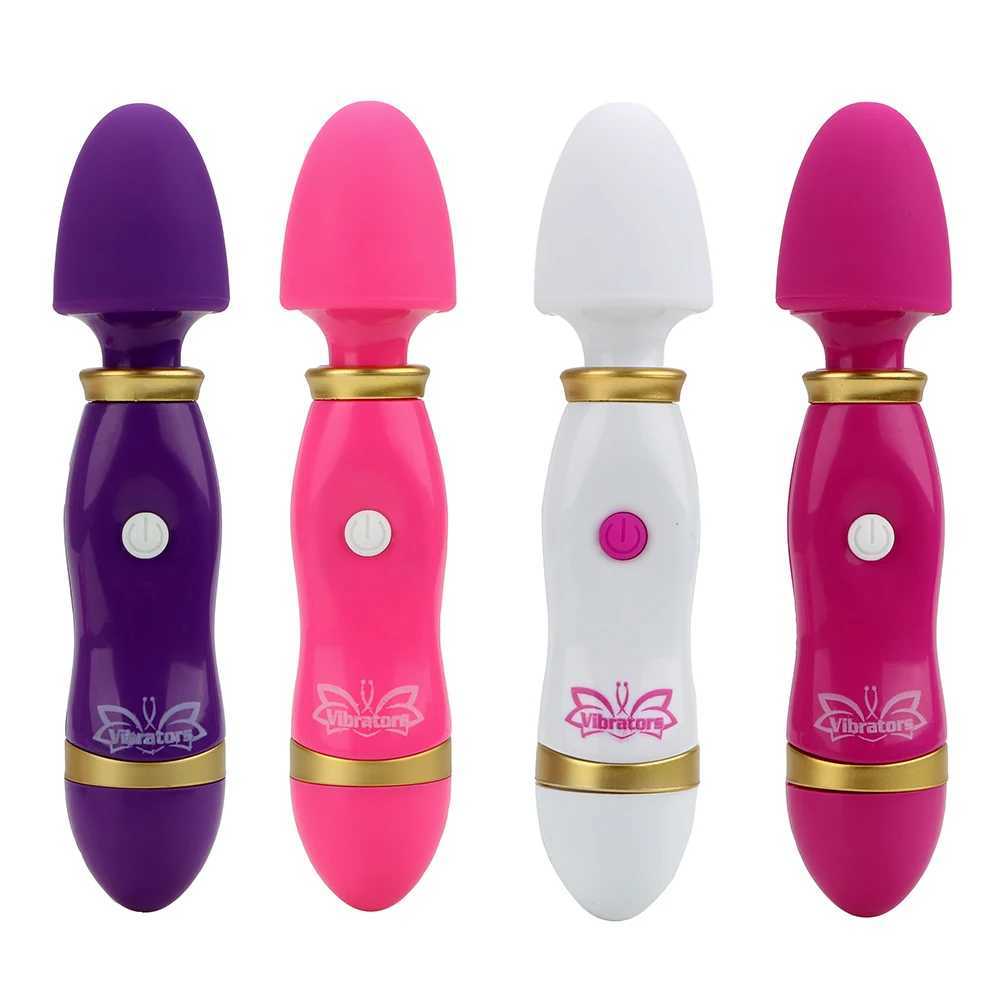 Female sex toy G-Spot vibrator tactile stimulation 12 speed silicone AV wand magic wand W250319