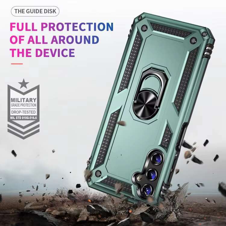For Samsung Galaxy A13 A14 A15 A16 A35 A53 S23 S24 Ultra for iPhone 16 15 14 13 12 Pro Max Plus Shockproof Kickstand Phone Case