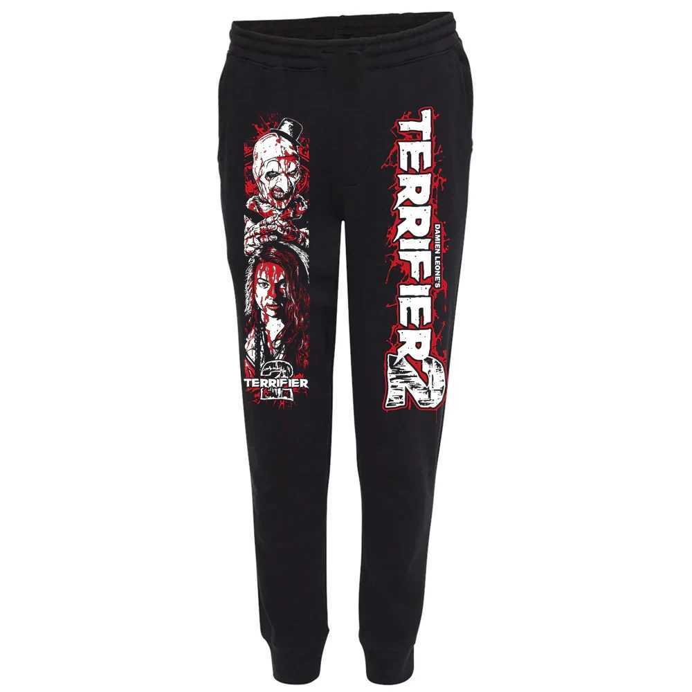 Terrifier Halloween Cosplay Trousers 2023 Horror Movie Merch Long Sleeve Jogger Pants Women Men Sweatpants 3D Pants X250319