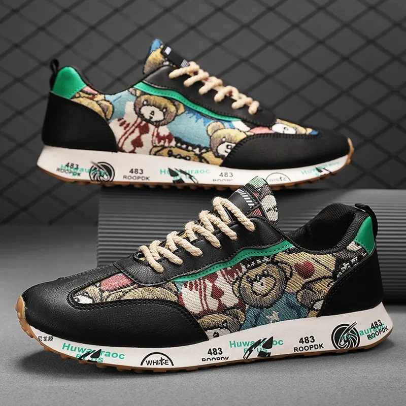 Men Casual Sneakers The New Fashion Trendy All-match Thick Bottom Comfortable Nonslip Wear-Resistant Spring and Autumn Main Push Z250319