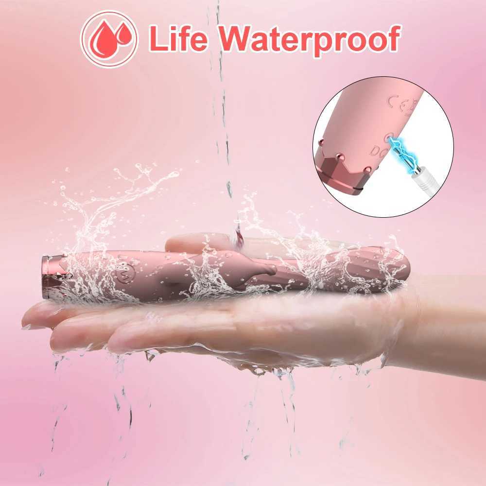 Rabbit Vibrator for Women Beginner Vagina G-Spot Vibrator Clitoris Stimulator Female Masturbator Adult Sex Toy for Women W250319