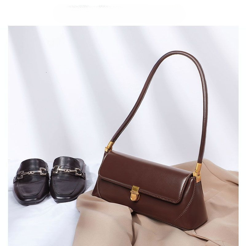 french designer 2025 summer new retro high sense baguette bag light luxury fashion allinone shoulder handbag