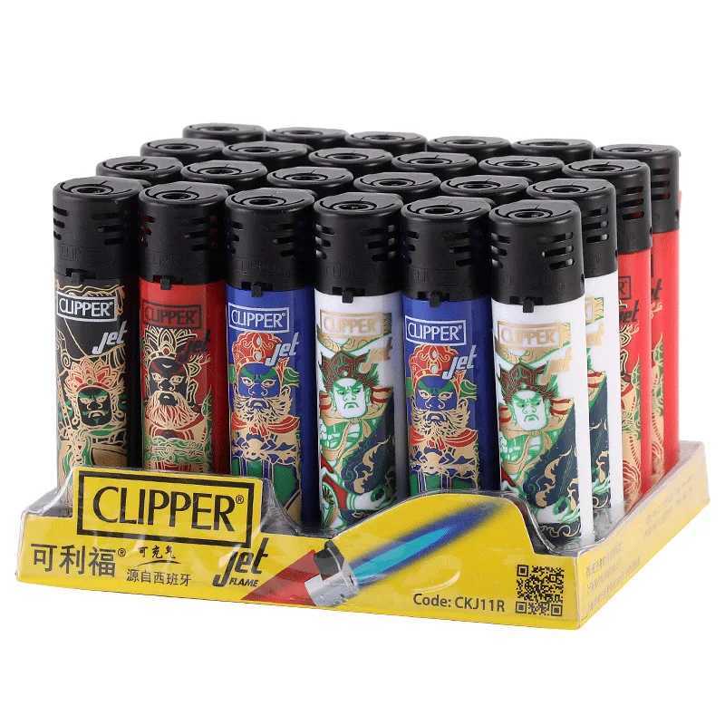 Clipper Lighter Windproof Jet Pink Flame Lighter Butane Gas Lighter Electronic Lighter 2024 New Style Lighter Smoking GadgetsC250318