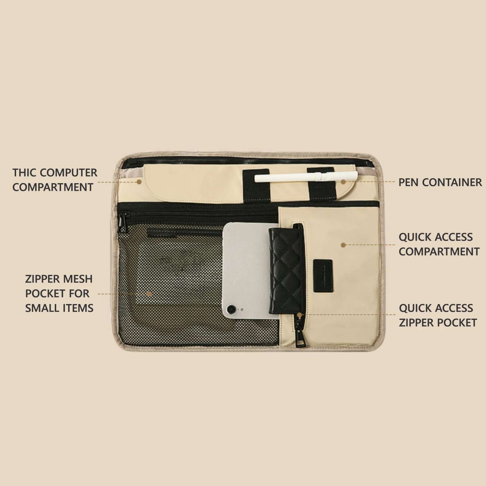 ITAMOOD Large Capacity Texture Shoulder Bag, Multifunctional Waterproof Fashion Backpack, Daily Travel Applicable Bag