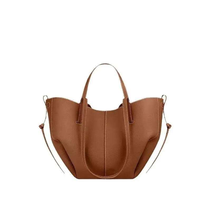 Cross Border Wing Single Shoulder Tote Bag, Retro European And American Niche Bucket Shaped Fashionable Handbag Underarm Bag