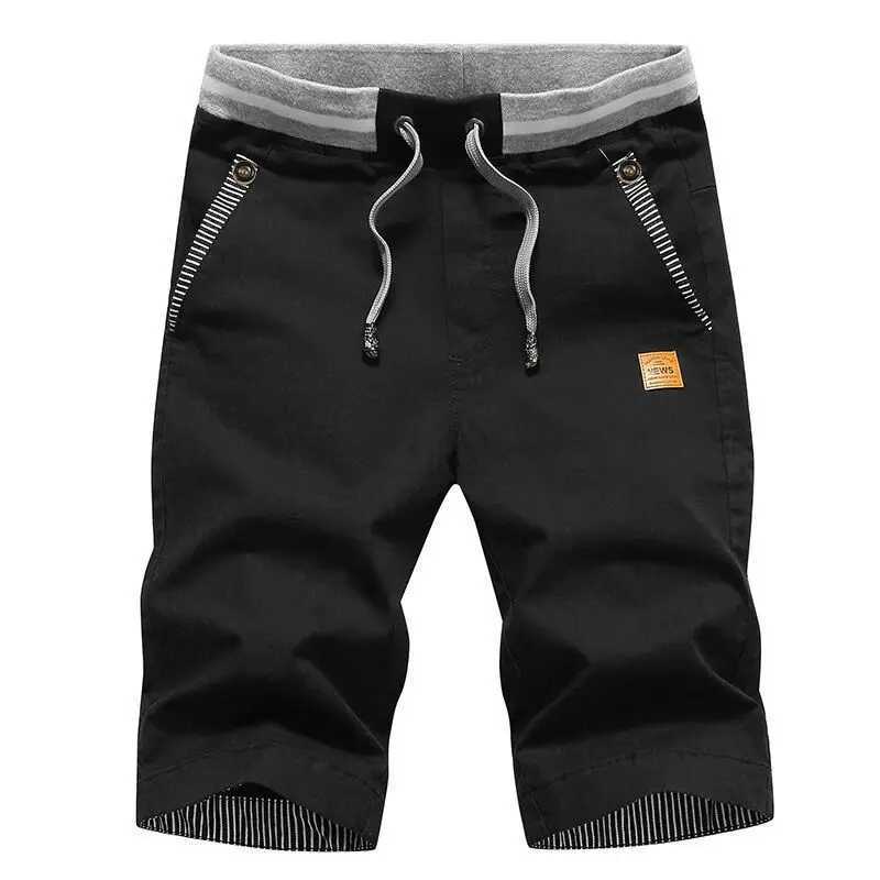 New 2024 Men Fashion Cotton Shorts Hot summer style shorts Mens pure color shorts Beach shorts Mens trousers W250319