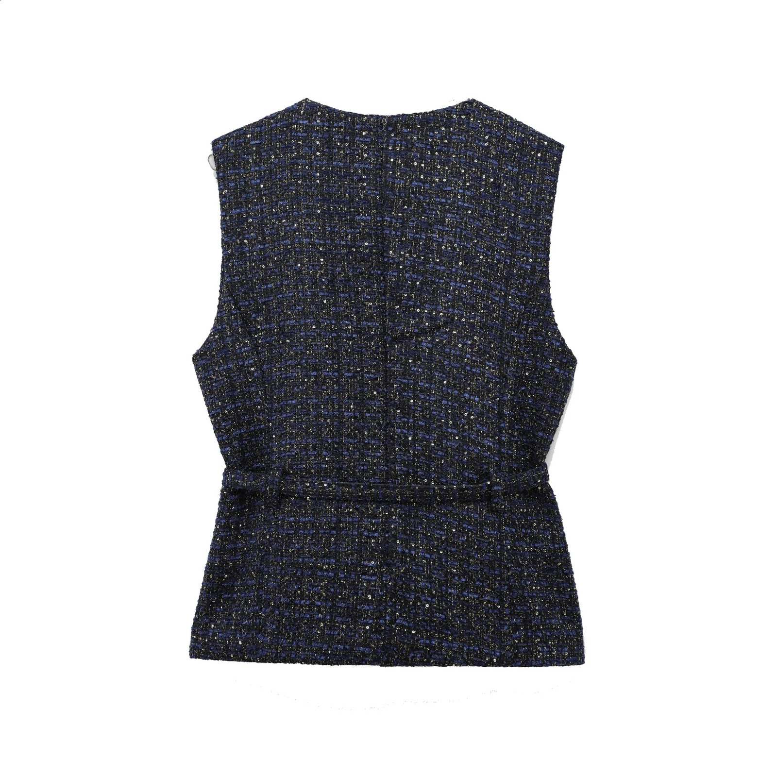TRAFSHE SpringSummer Womens Jacket Tailored Coarse Linen Sleeveless Vest Clothing Shoulder Coat and 2132728 250319