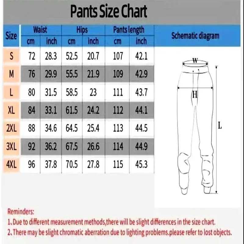 Mens printed waist sports pants street casual pants sports pants suitable outdoor sports and leisure pure jogging pants X250319