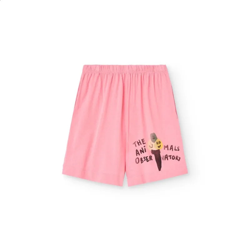 INS Korean Baby Boy Shorts 2025 Summer Cartoon Print Girl Cute Shorts Pants Casual Cotton Childrens Clothing 250319