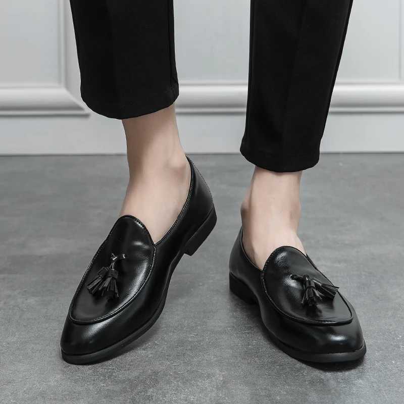 Men Formal Shoes Tassel LoafersXJ250319