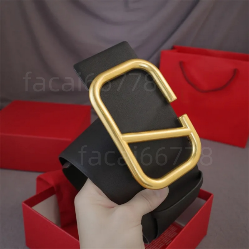 Luxury Designer Belt for Women Men Genuine Leather V-Shaped Buckle Designers High Quality Style Belts Casual Fashion AAAA