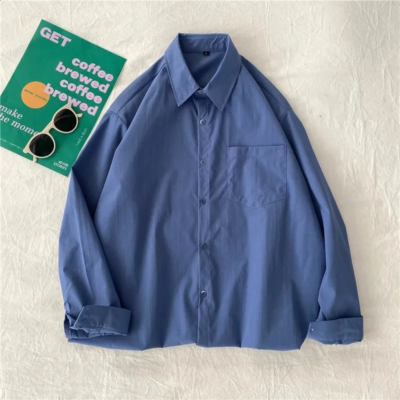 Casual colored womens shirts and Korean matching chic long sleeved office jackets 250319