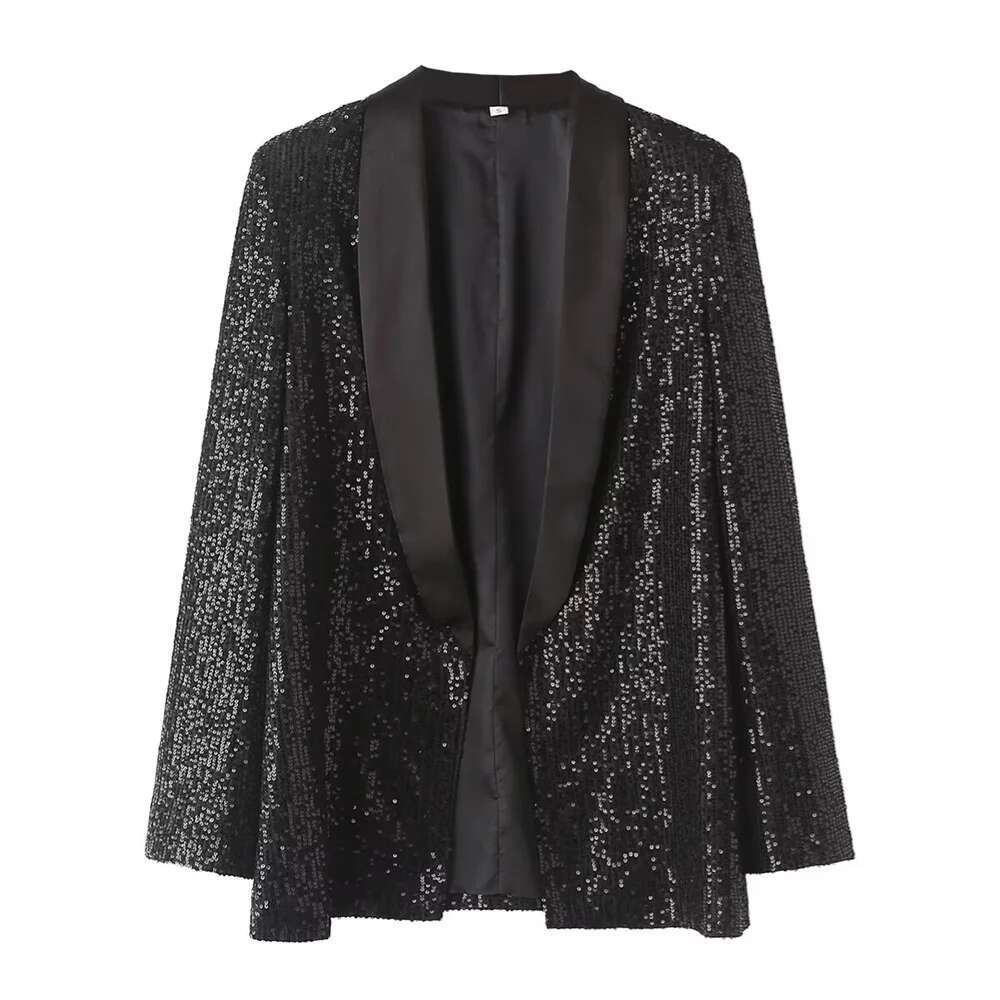 Spring New Product Women's Fashion And Casual Versatile Sequin Decorative Suit Coat suits women