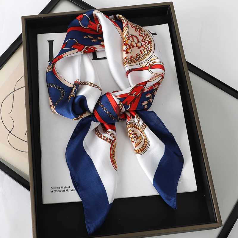 70 * 70cm silk scarf luxury design scarf fabric printed shawl bag kerchief headscarf Fem hair wrist strap Bandana neck tie X250319
