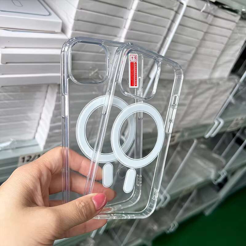 Original Clear Transparent Shockproof for iphone 16 15 14 13 Pro Max Ultra Plus Magnetic Mobile Phone Case Accessories