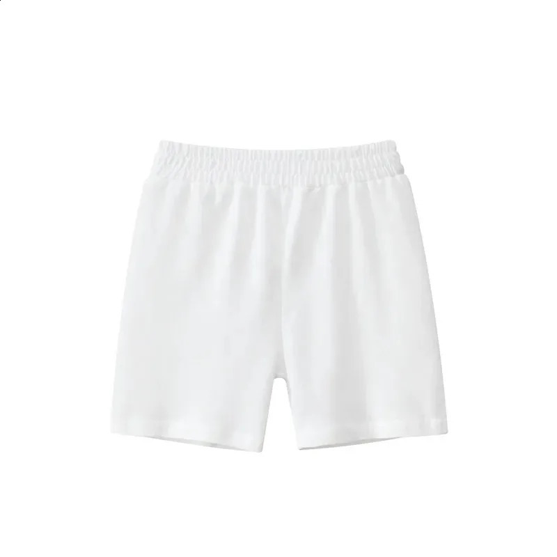 Summer Childrens Sports Shorts Candy Color Short Pants for Boys Elastic Waist Beach Shorts Cotton Kids Clothes 250319