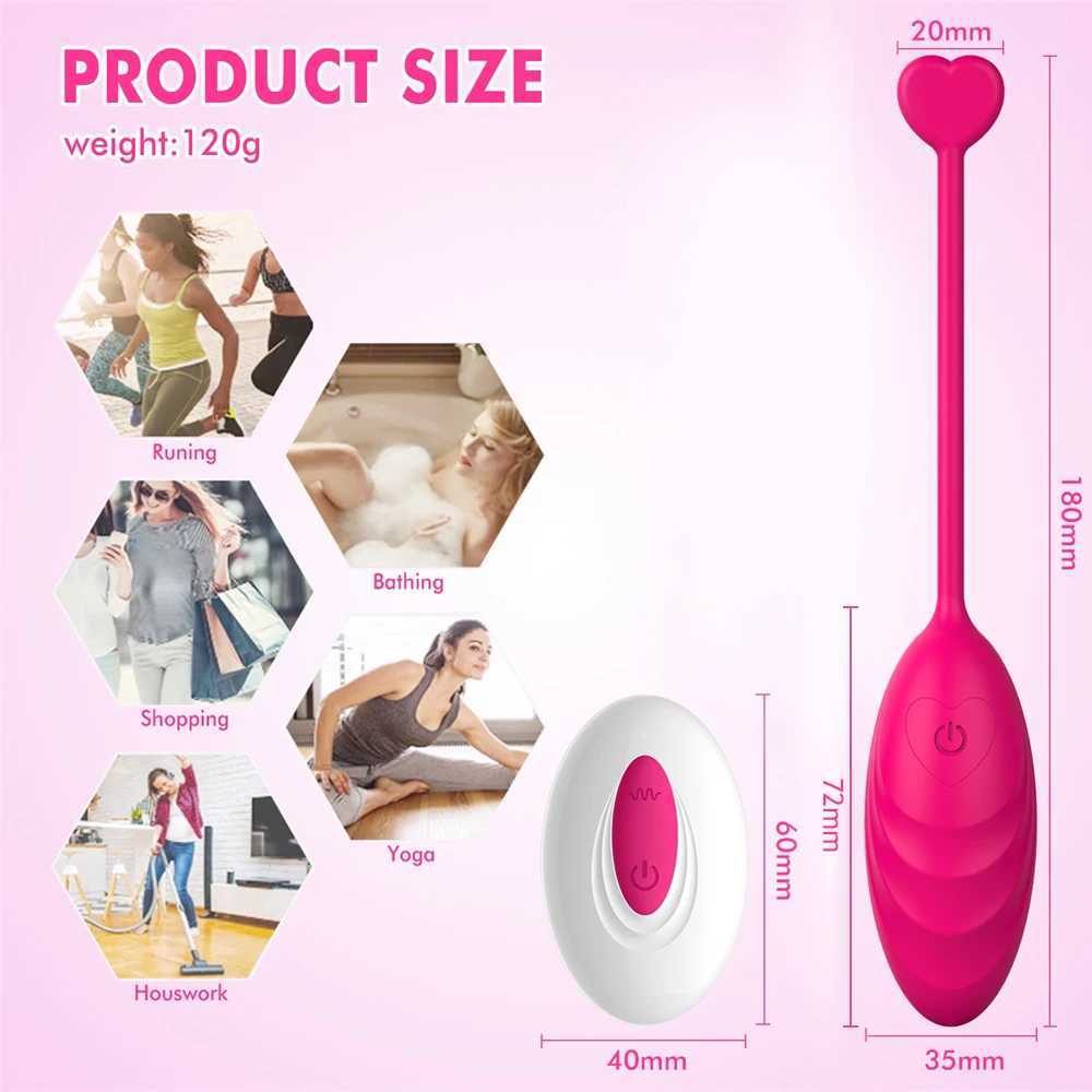 Wireless Remote Control Vibrating Sex Toys For Women G-Spots Clitoris Stimulator Intimate Female Masturbator Goods For Adult W250319