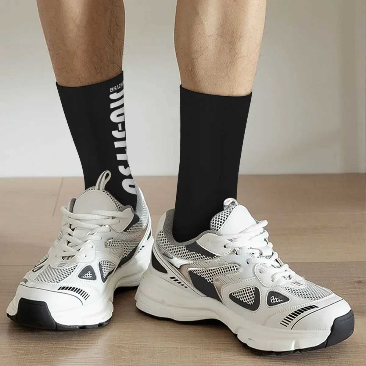 Brazilian Jiu Jitsu Socks Harajuku Super Soft Socks Four Seasons Long Socks Neutral Birthday Gift Accessories X250319