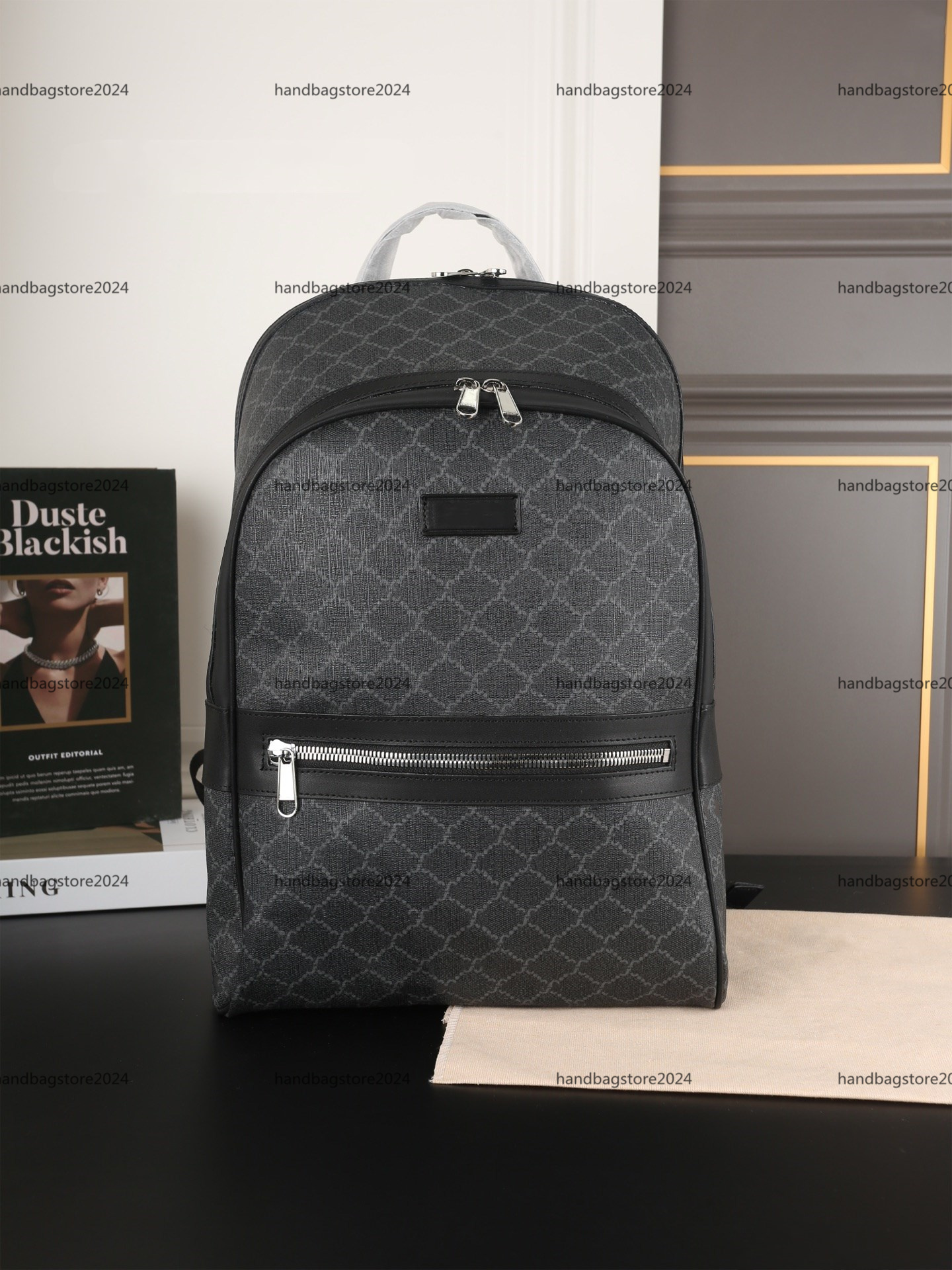 Designer ophidias Backpack Men's Fashion Backpack High Quality Leather Travel Large Capacity Backpack Women's Laptop Crossbody Bag Handbag Shoulder Bag
