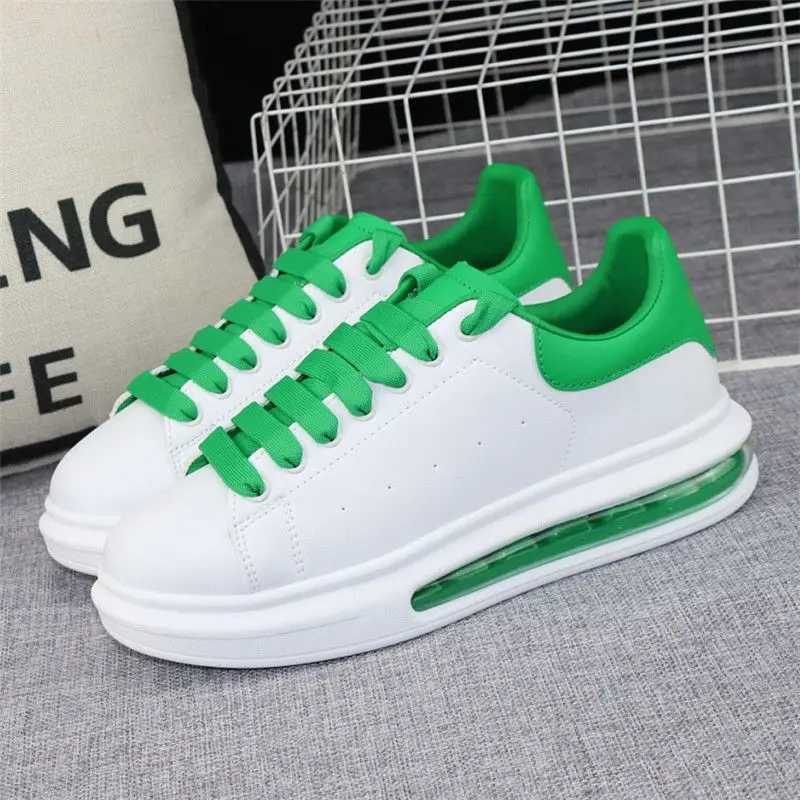Fashionable classic white shoes mens casual shoes couple sports tennis shoes womens fully matched air cushion white shoes Z250319