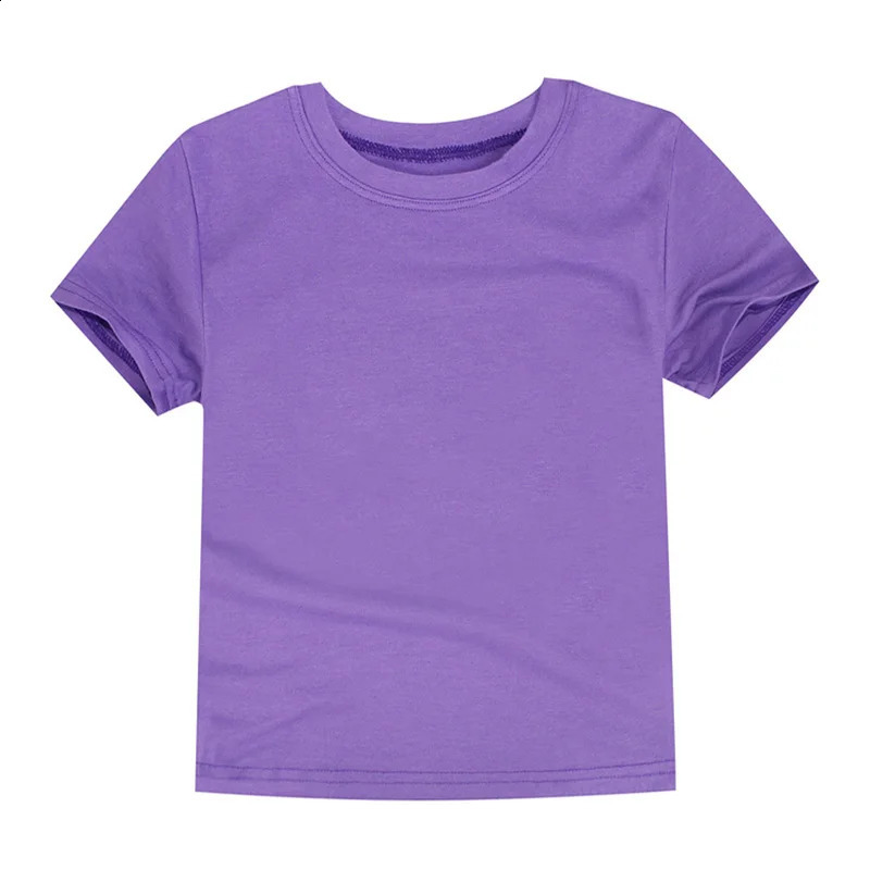 1 3 5 7 9 11 13 year childrens clothing summer boys sports tops teenagers Tshirts girls cotton baby solid color short sleeved shirts 250319
