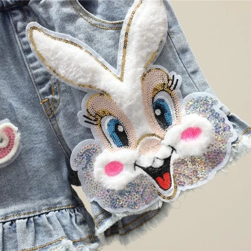Girls Shorts 4-16Y Children Autumn Casual Pants for Boys Kids Solid Jean Shorts Pants Teeanger Pants with Pockets Suits 250319