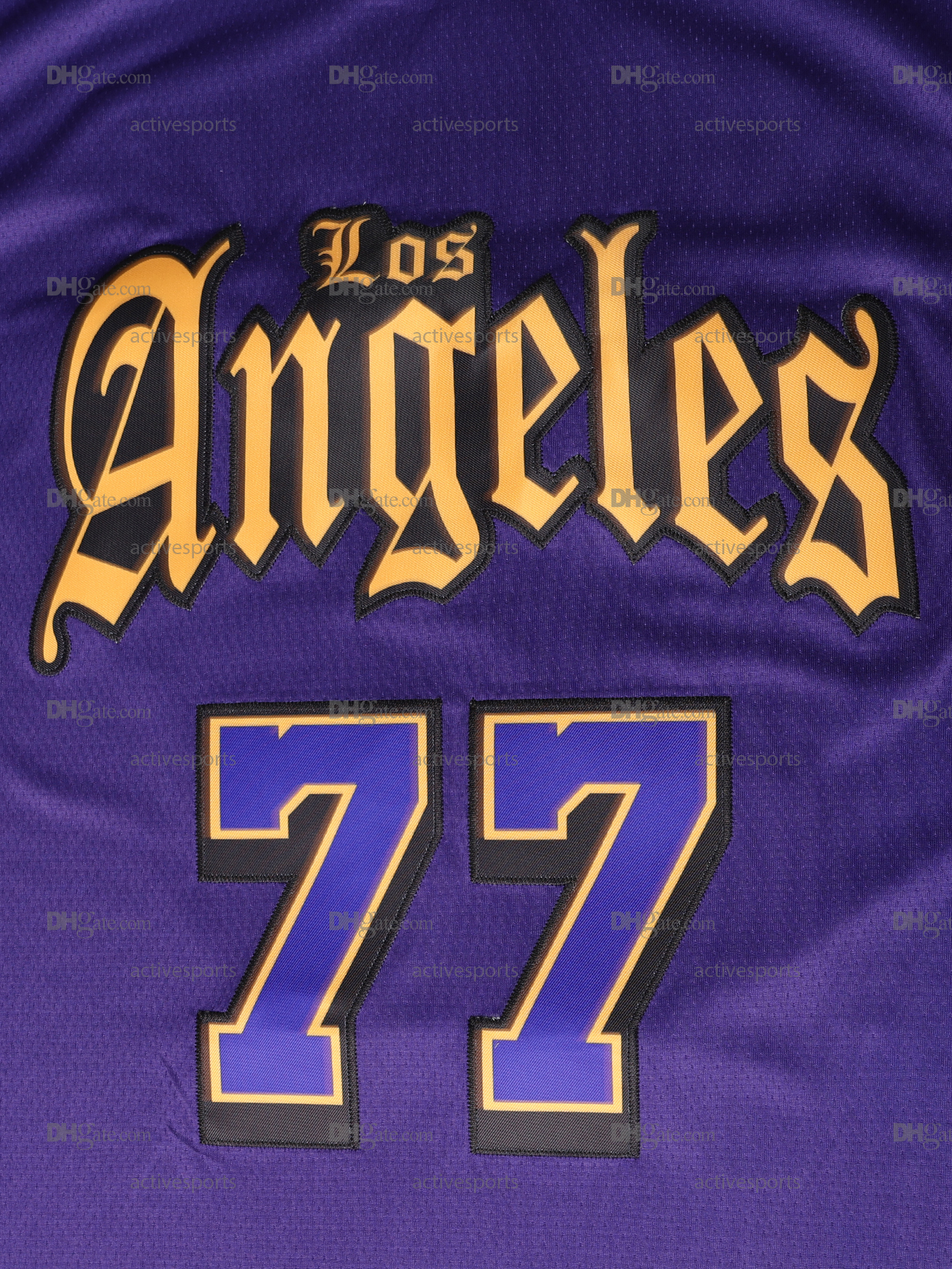 IN STOCK Mens 77 Doncic Basketball Jersey Stitched Name Number