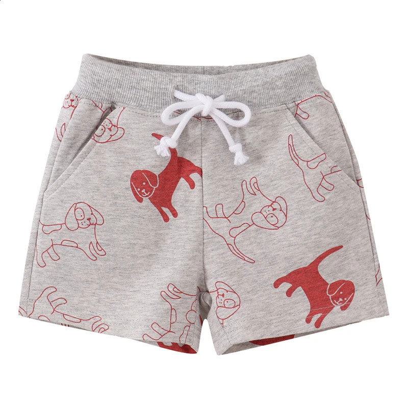Little maven Shorts for Children Summer Clothes Boys Kids Clothes Cotton Trousers Childrens Clothing Dogs Short Pants 250319