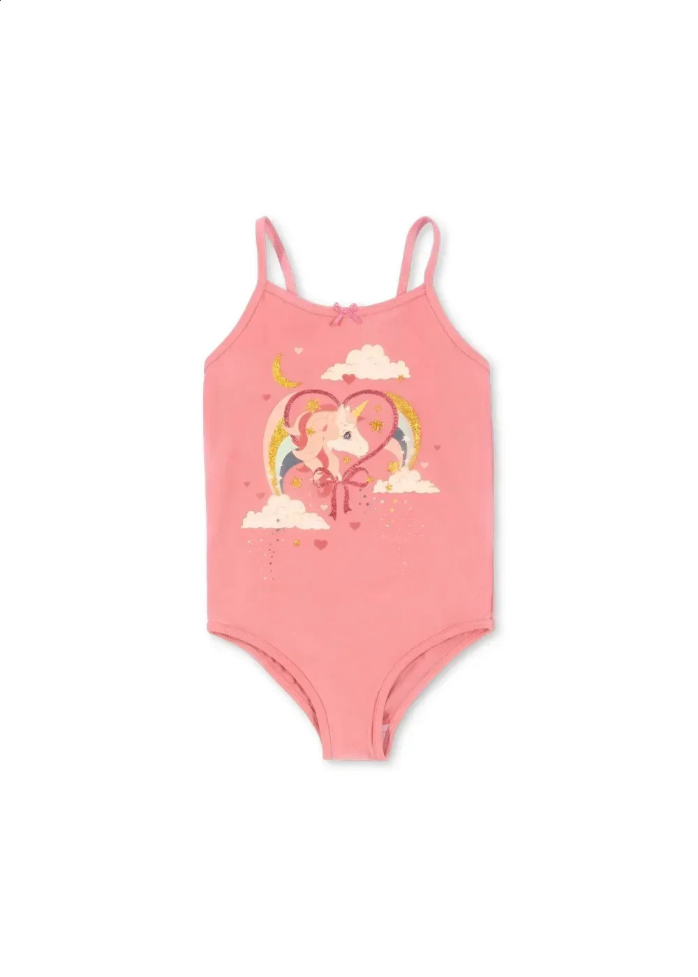 Kids Swimwear Sets 2025 KS Summer Toddler Baby Girls Swimsuits One Piece Cute Print Holiday Outwear Bikini Clothes 250319