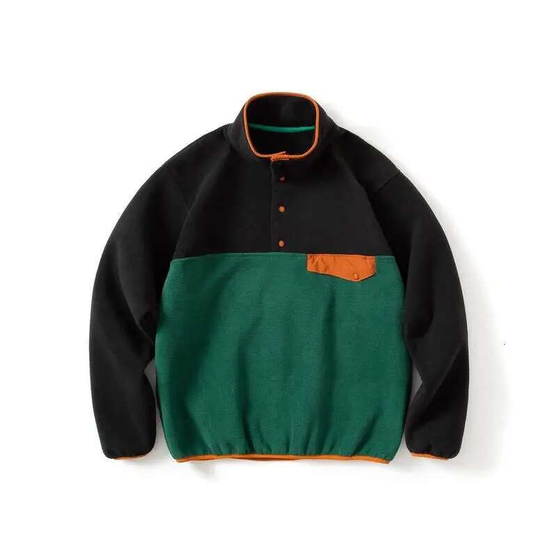 Couple Style Autumn/Winter Outdoor Pullover Trendy Warm Hoodie Fashionable Lamb Fleece Jacket