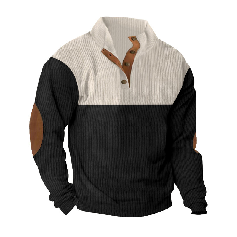 M8109 2025 new spring and summer men's hooded sweatshirt solid color