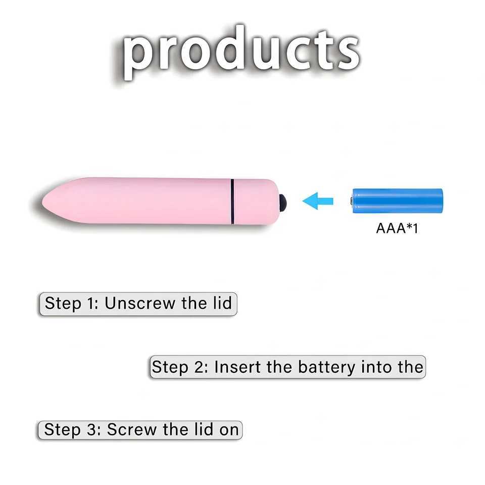 1 bullet vaginal stimulation massager mini adult massager travel vibration G-spot vibrator adult sex toy W250319