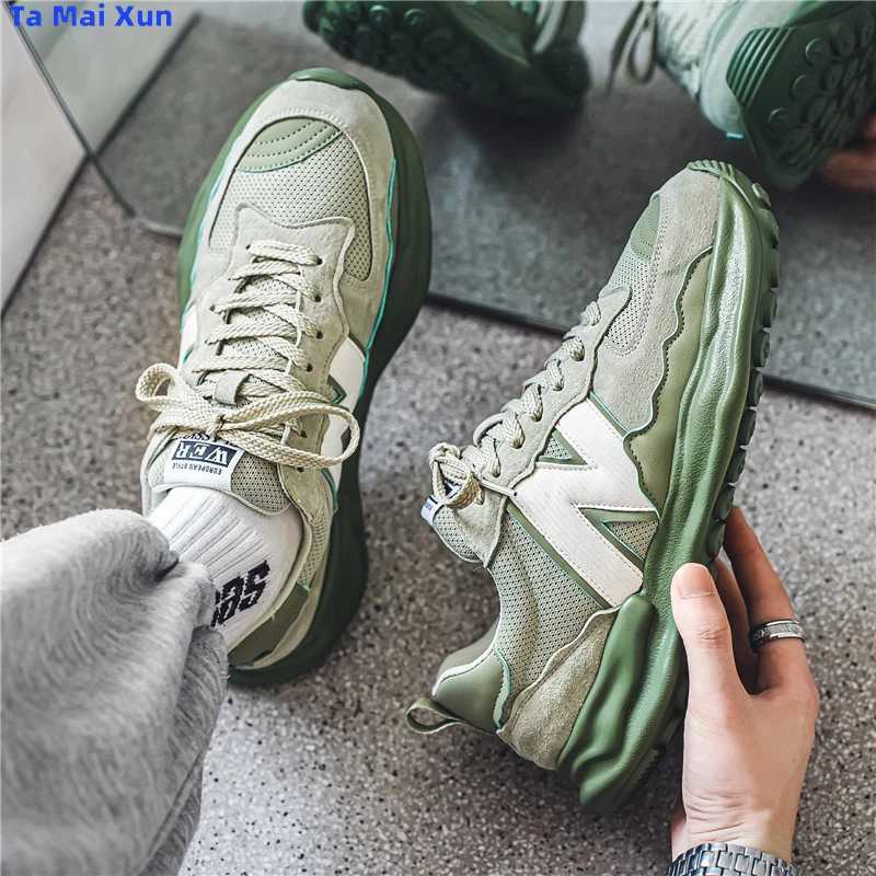 Mens casual shoes Forr Gump shoes new breathable fabric sports shoes mens training shoes casual four season sports shoes Y250318
