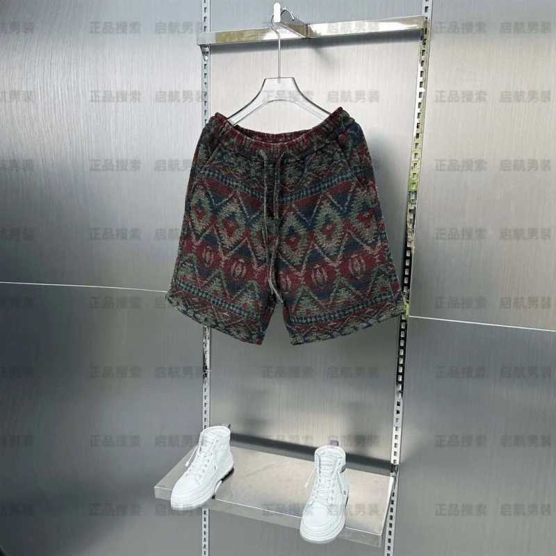 Summer Men Fashion Shorts 3D Vintage Floral Printing Clothing Boys Kids Casual Hawaii Vacation Shorts Male Vintage Beach Shorts W250319
