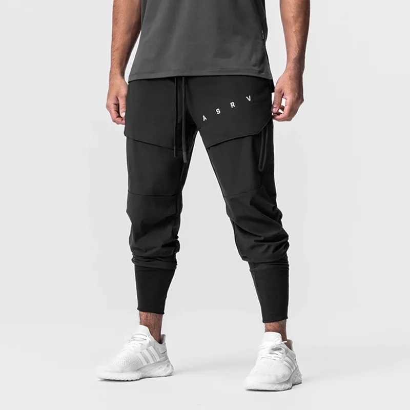 Mens Fashion Casual Pants Gym Fitness Sports Jogging Trousers Streetwear Multi-pocket Cargo Pants Quick Dry Workout Sweatpants X250319